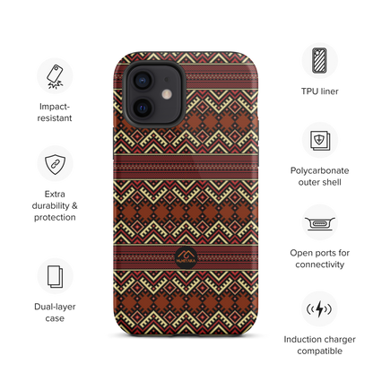 Tough Afro iPhone Case