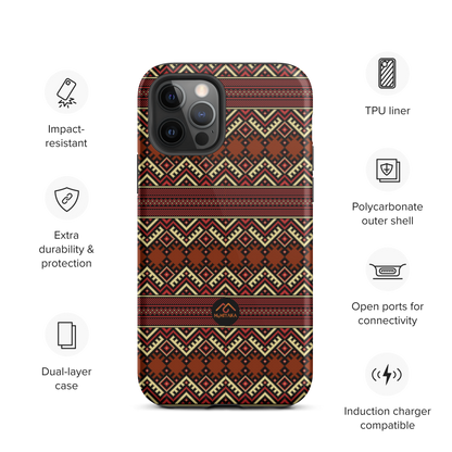 Tough Afro iPhone Case