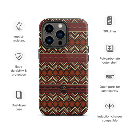 Tough Afro iPhone Case