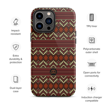 Tough Afro iPhone Case