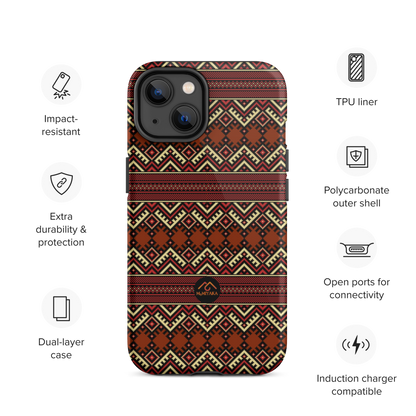 Tough Afro iPhone Case