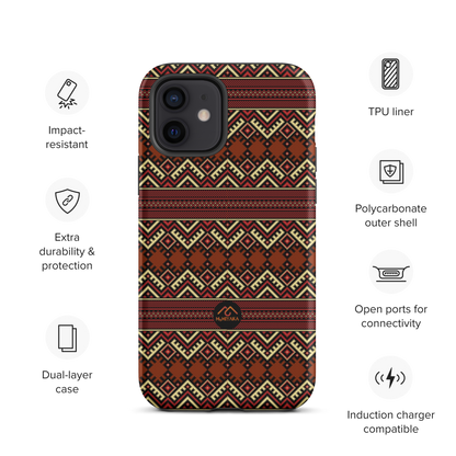 Tough Afro iPhone Case