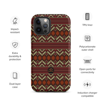 Tough Afro iPhone Case