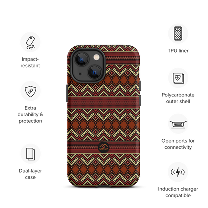 Tough Afro iPhone Case