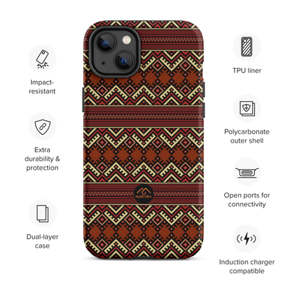 Tough Afro iPhone Case