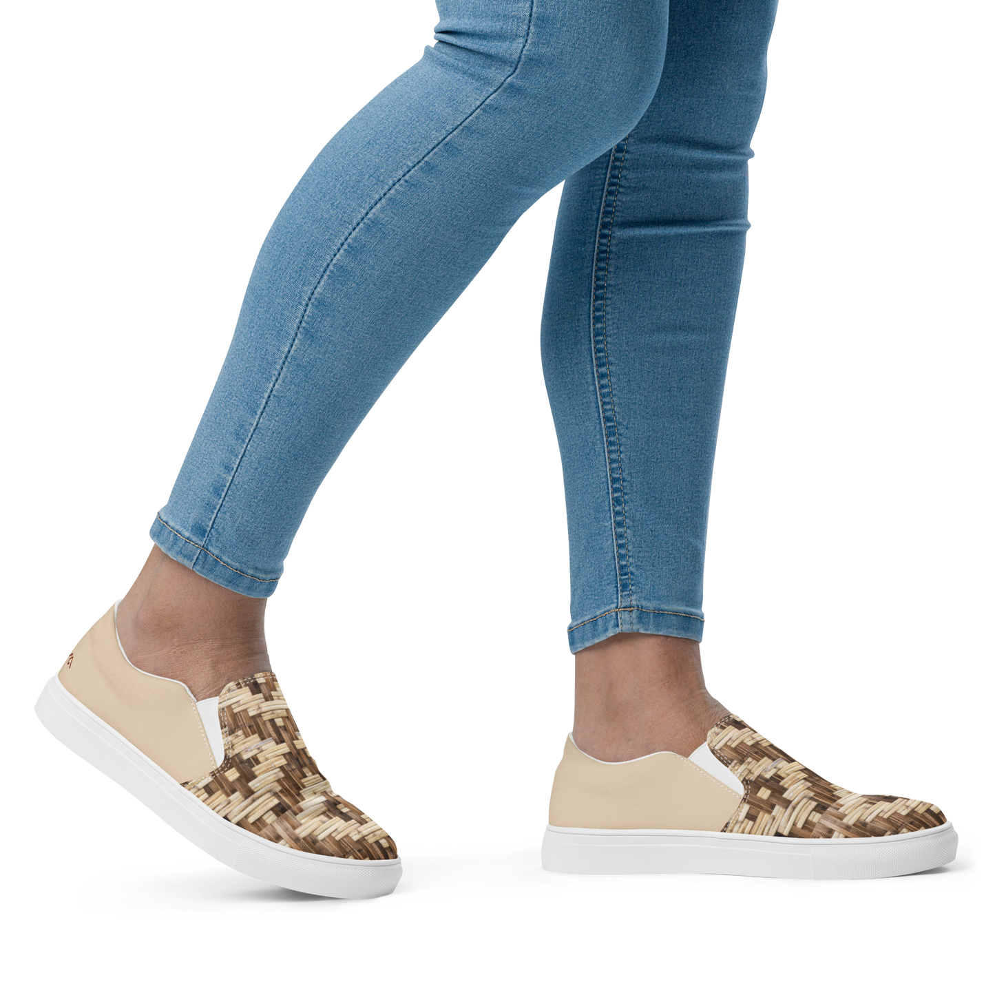 Women’s Bamboo slip-on canvas shoes